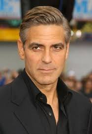 clooney glaring